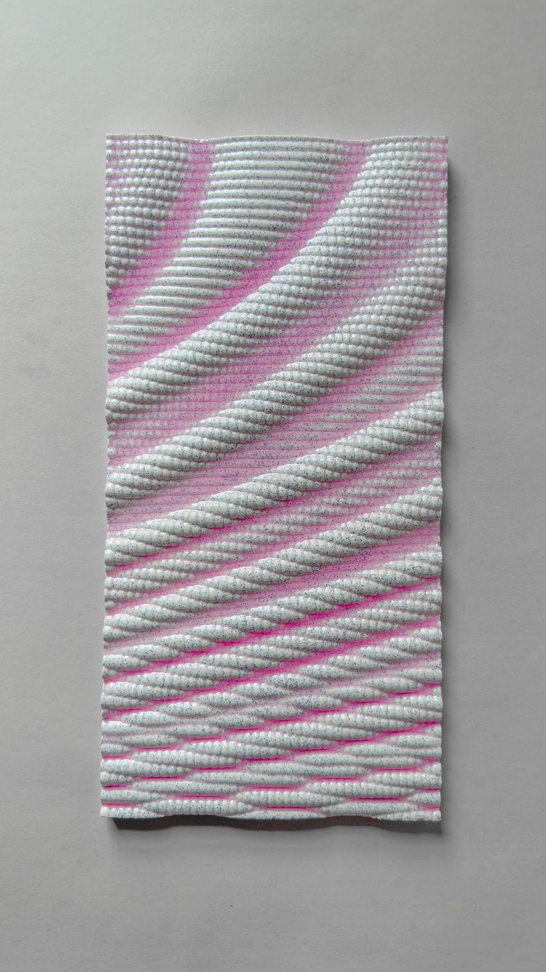 metapattern — magenta speckle study — Boolean&Blur · collectible design at spazio