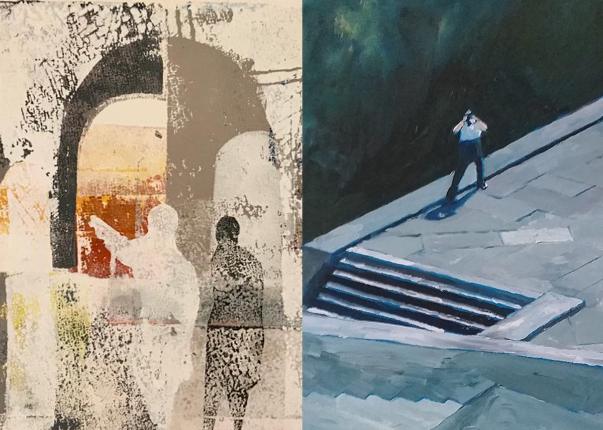 juxtaposition: canvas / construction