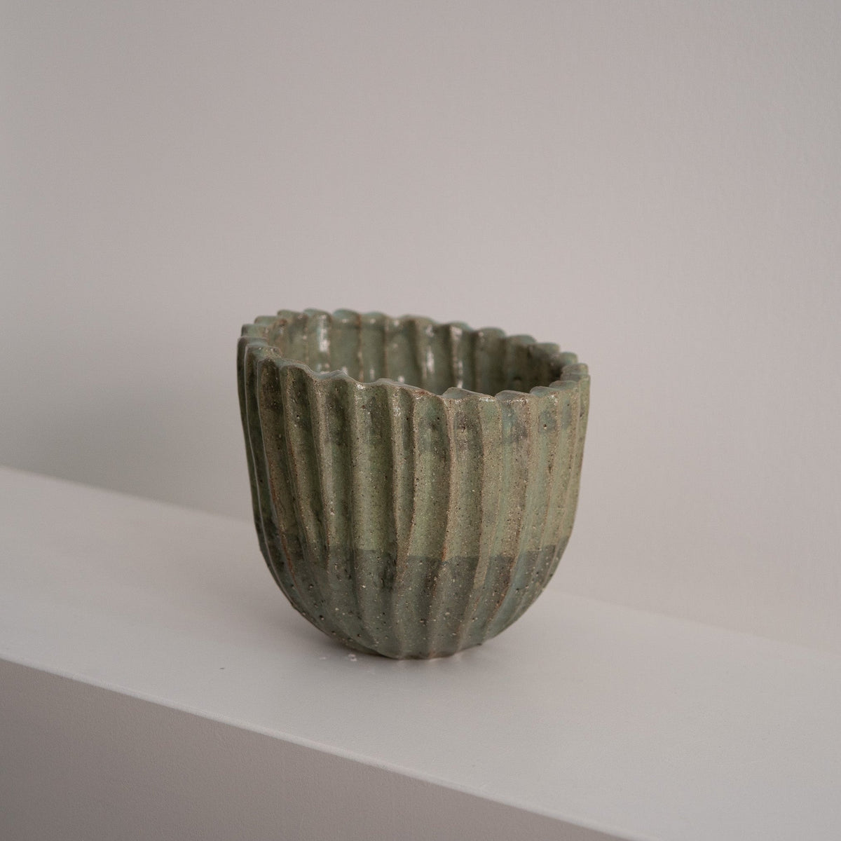 cutting weight — green, grooved