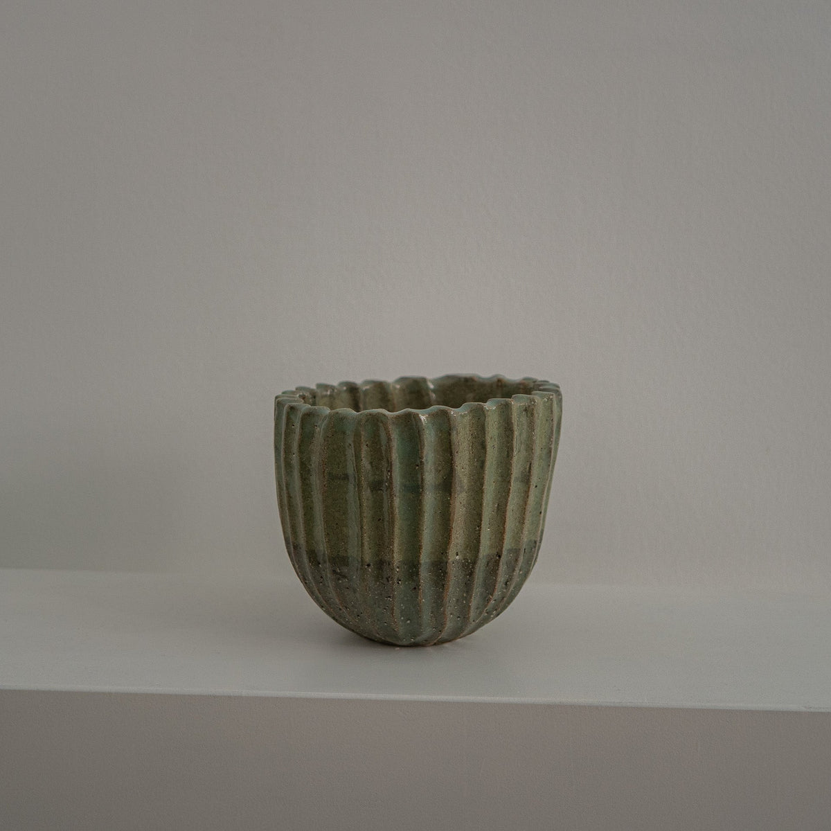 cutting weight — green, grooved