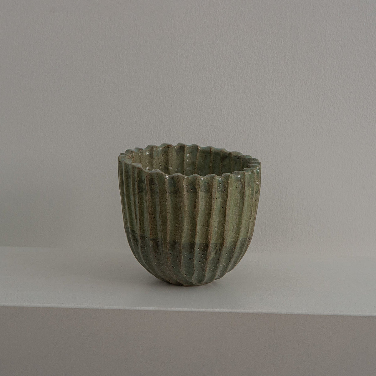cutting weight — green, grooved