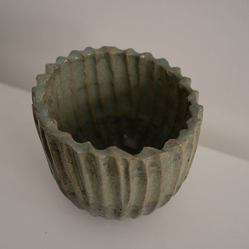 cutting weight — green, grooved