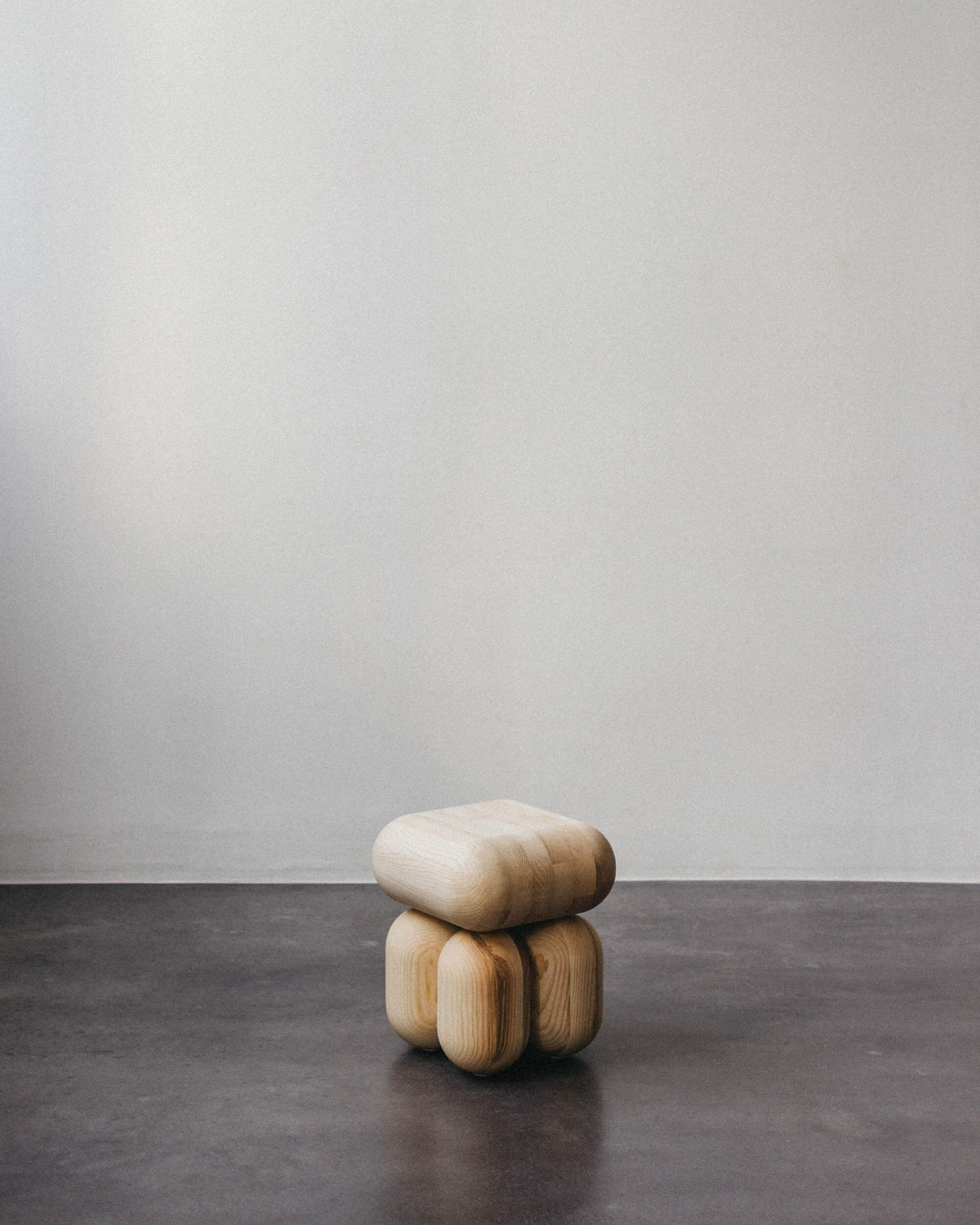 nf1 wooden stool — new facettes · collectible design at spazio