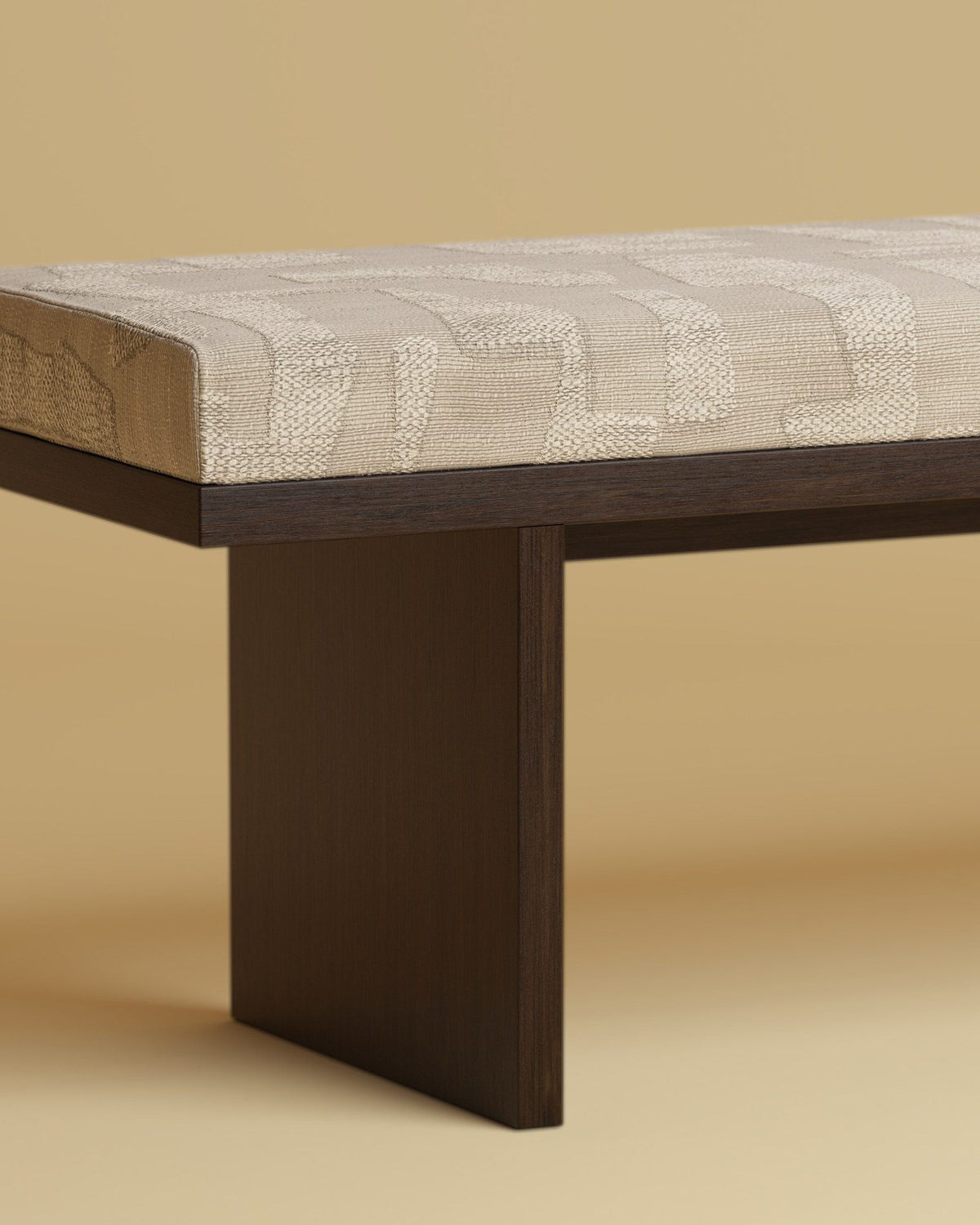 aros bench by lebanto, detail