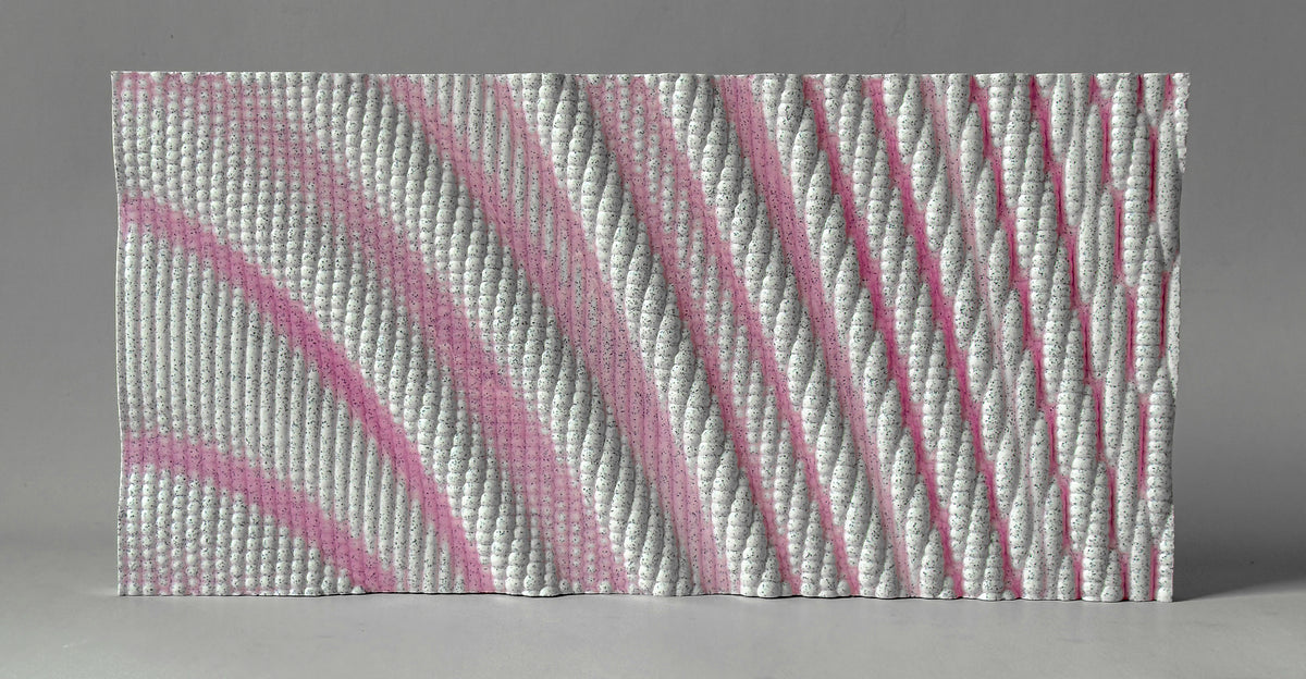 metapattern — magenta speckle study — Boolean&Blur · collectible design at spazio