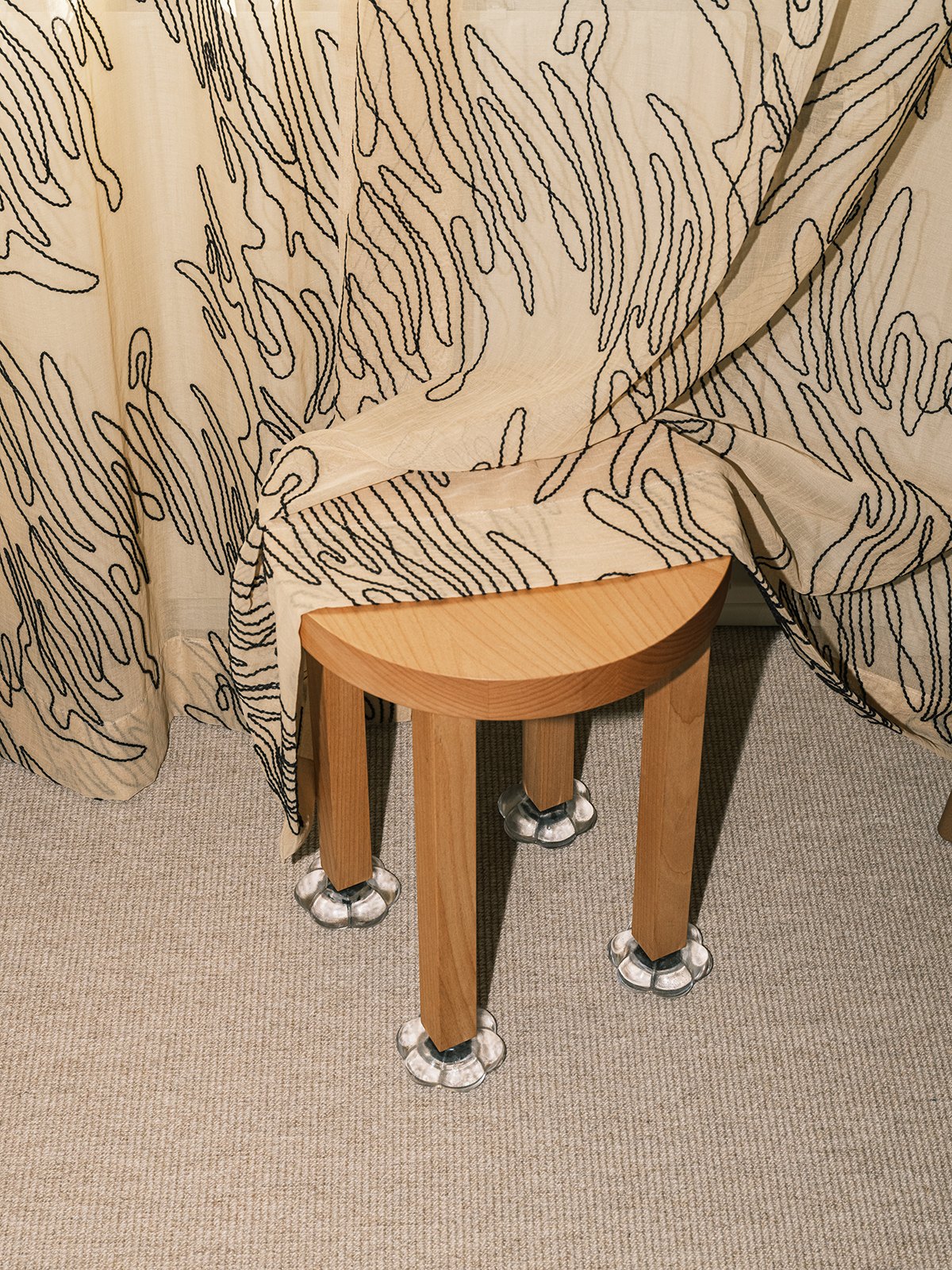 New Shoes Stool — Ebba Lindgren · collectible design at spazio