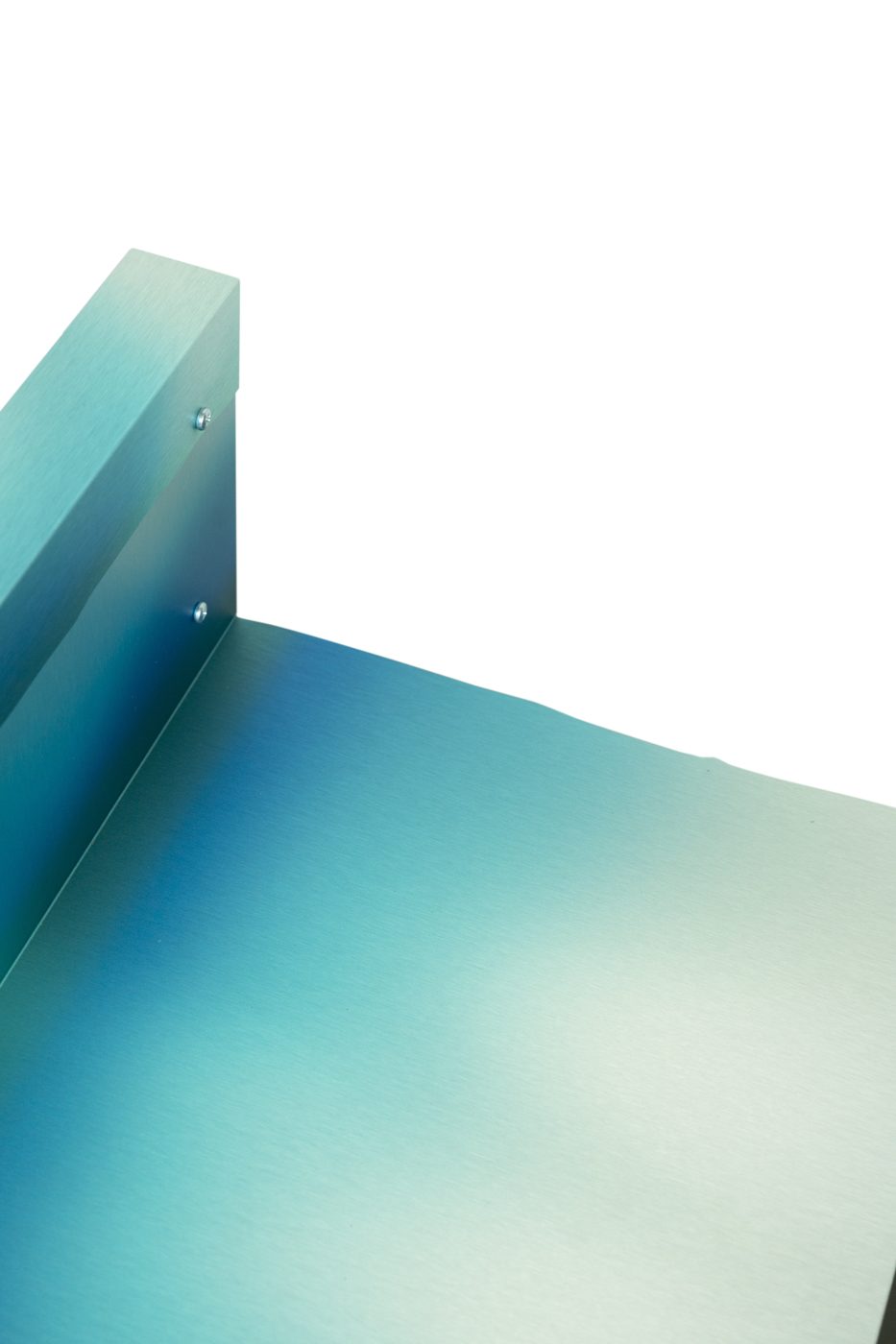 Aluplié Chair, Green to Blue — BehaghelFoiny · collectible design at spazio