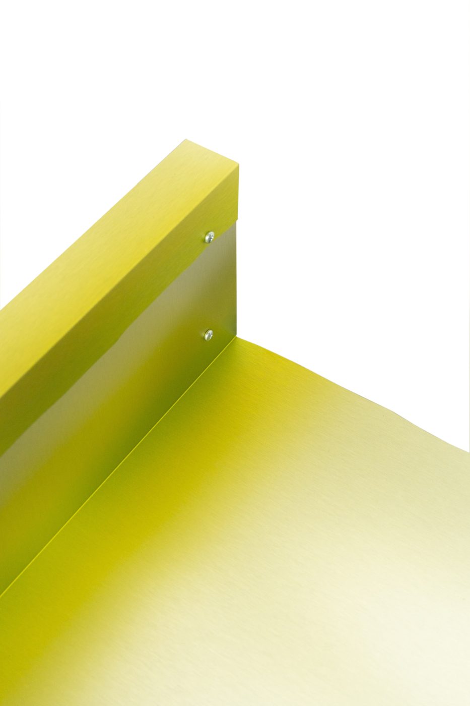 Aluplié Chair, Green to Yellow — BehaghelFoiny · collectible design at spazio