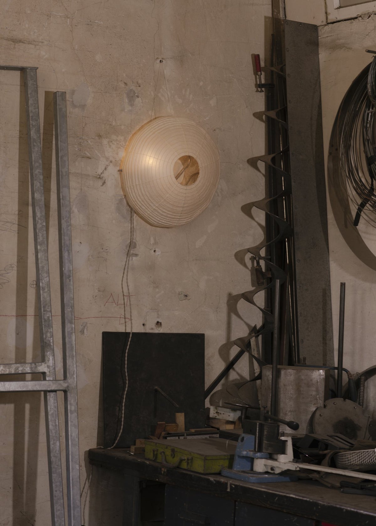 The Sign Wall Lamp — Endless Flat Studio · collectible design at spazio · photo © Lea Sonderegger