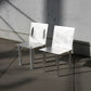 master & margarita 2-in-1 chair — the pair on a concrete terrace · studio von schoenebeck · collectible design at spazio
