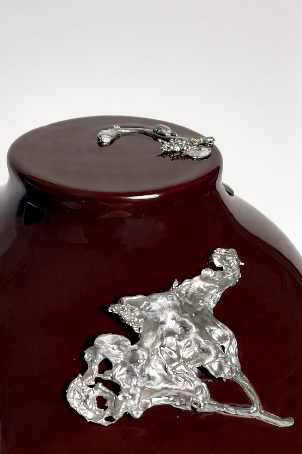 Post Flora — detail of the tin elements · Federica Paglia