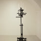 tetris 11 candelabra — floor-standing, eleven lit tapers · studio von schoenebeck · collectible design at spazio