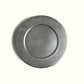 traces charging plate 'love faith hope' — brushed aluminium · studio von schoenebeck · collectible design at spazio