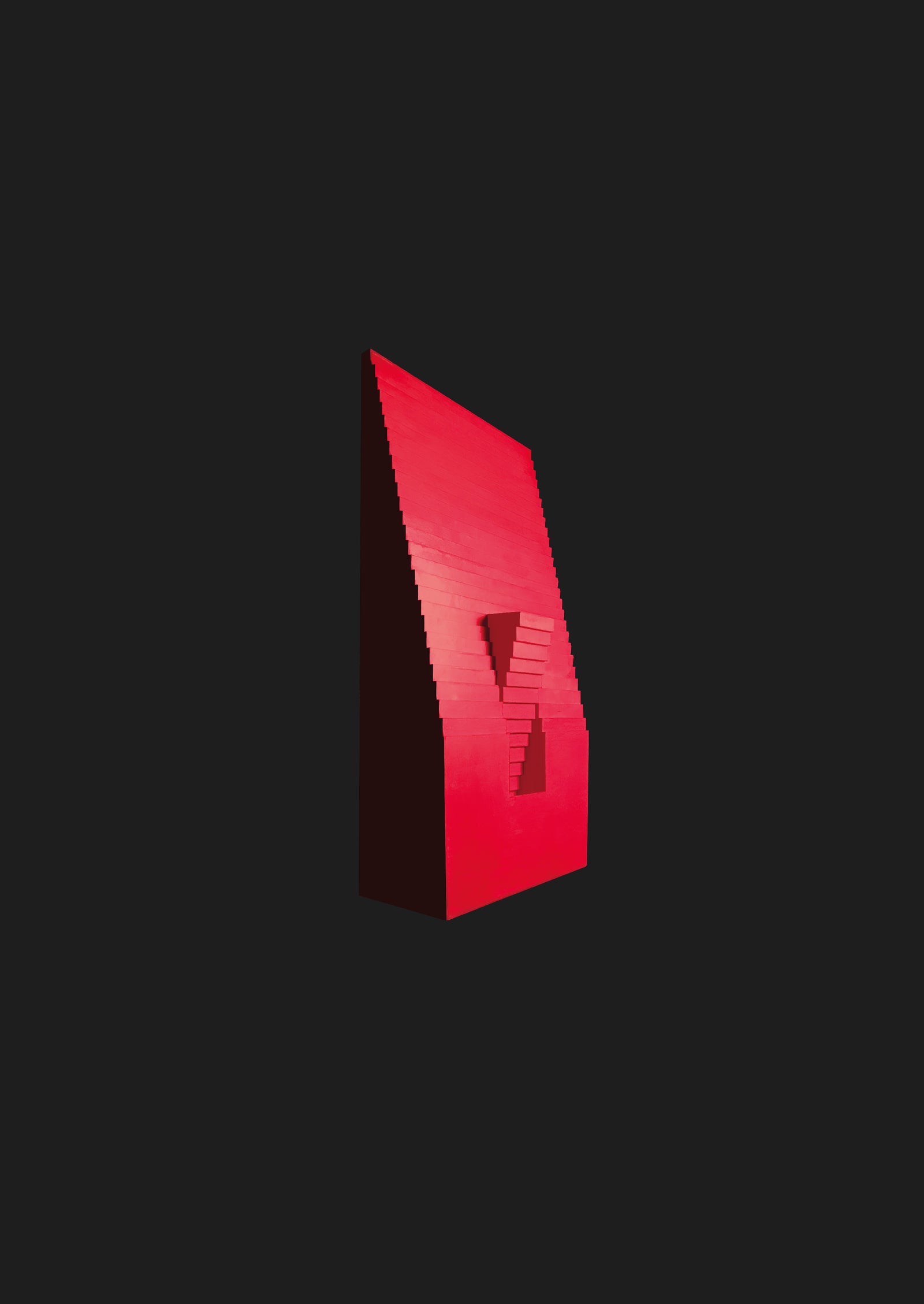 scala rossa wall sculpture — joão bragança · collectible design at spazio
