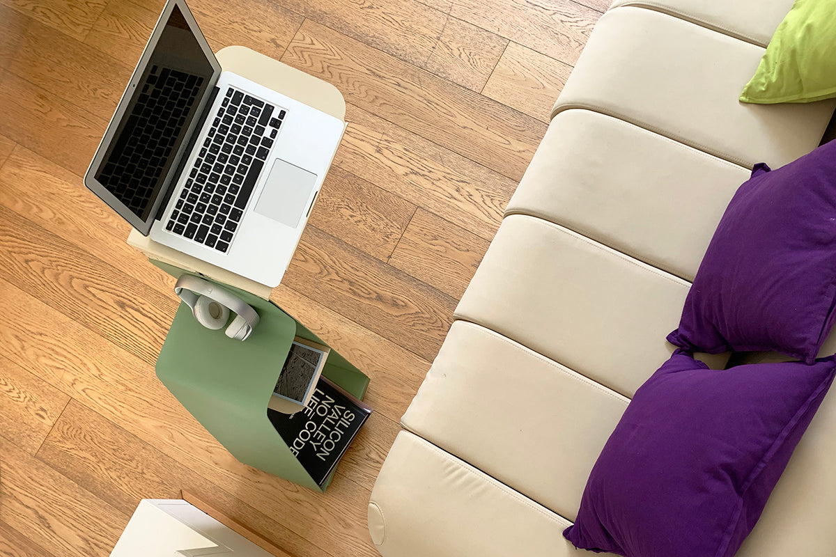 servoletto bedside table — denis santachiara · collectible design at spazio