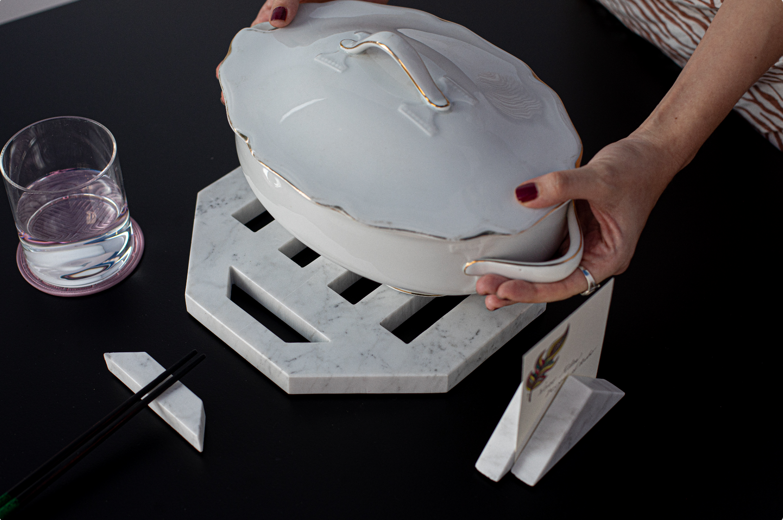 tabula table setting — noroo milan design studio · collectible design at spazio